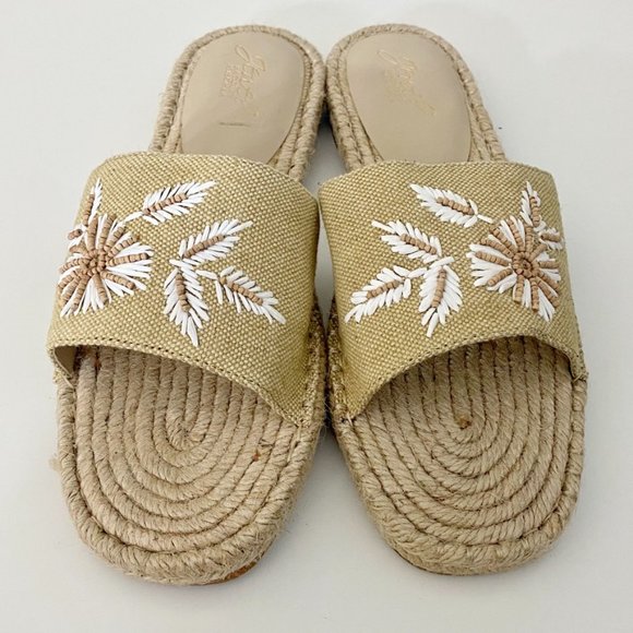 Jewel By Badgley Mischka Embroidered Espadrille - Picture 2 of 7